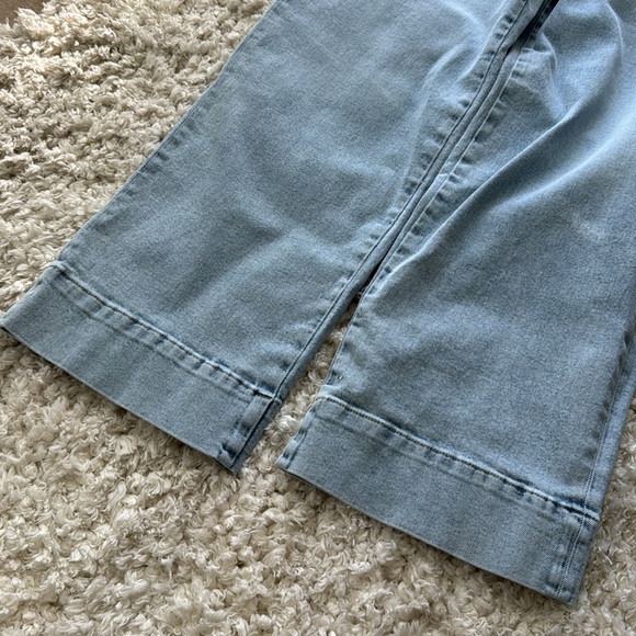 Lola Jeans Colette High Rise Wide Leg Jeans Light Blue 26 BNWT - Picture 7 of 13